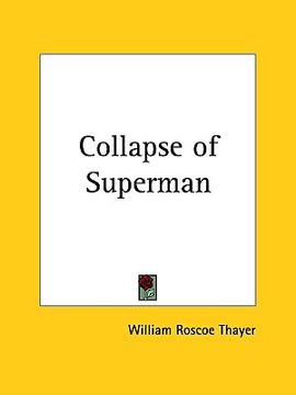 portada collapse of superman (en Inglés)