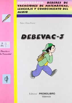 portada Debevac 3 - mediterraneo - deberes de vacaciones de matematicas (Atencion A La Diversidad)