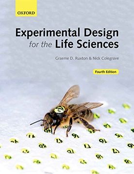 portada Experimental Design for the Life Sciences (in English)