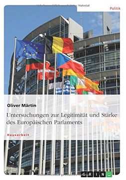 portada Untersuchungen zur Legitimität und Stärke des Europäischen Parlaments (German Edition)