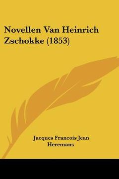 portada Novellen Van Heinrich Zschokke (1853)