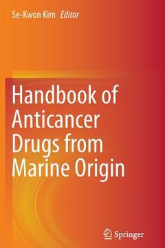 portada Handbook of Anticancer Drugs from Marine Origin (en Inglés)