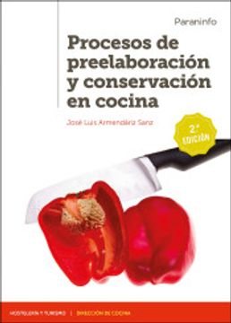 portada Procesos de Preelaboración y Conservación en Cocina 2. ª Edición 2020 (in Spanish)