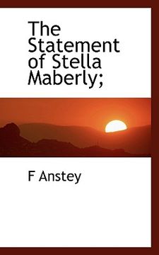 portada the statement of stella maberly;