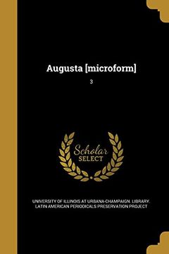 portada Augusta [Microform]; 3 (in Spanish)
