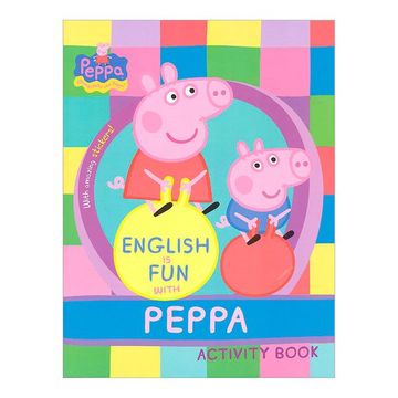 portada English is fun with Peppa
