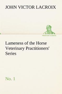 portada lameness of the horse veterinary practitioners' series, no. 1 (en Inglés)
