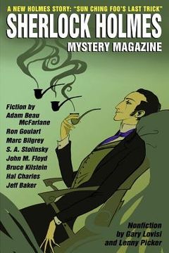 portada sherlock holmes mystery magazine #8 (en Inglés)