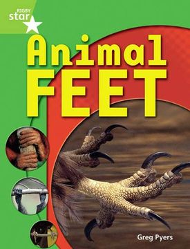 portada Rigby Star Guided Quest Year 1 Green Level: Animal Feet Reader Single (STARQUEST)