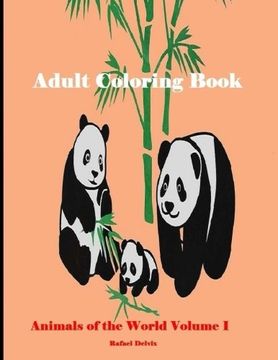 portada Adult Coloring Book Animals of the World Volume I: Adult Coloring Books Animals (Volume 1)