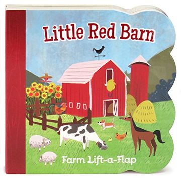 portada Little Red Barn: Lift-a-Flap Board Book (Babies Love) (en Inglés)