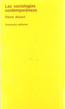 portada Sociologías Contemporáneas, las (in Spanish)
