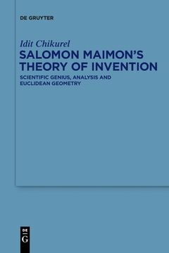 portada Salomon Maimon's Theory of Invention (en Inglés)