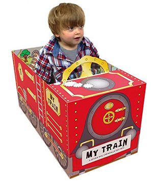 portada Convertible Train – Great Value sit in Train, Interactive Playmat & fun Storybook (en Inglés)