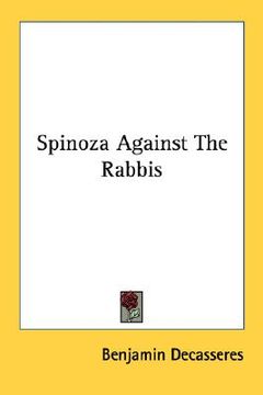 portada spinoza against the rabbis (en Inglés)