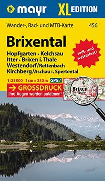 portada Mayr Wanderkarte Brixental xl 1: 25. 000 (en Alemán)