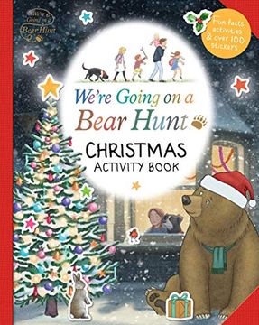 portada We're Going on a Bear Hunt: Christmas Activity Book (en Inglés)