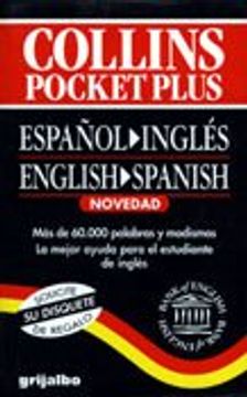portada Collins Pocket Plus Espanol Ingles English Spanish