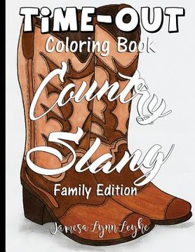 portada Country Slang Time-Out Adult Coloring Book (en Inglés)