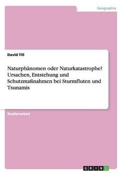 portada Naturphanomen Oder Naturkatastrophe? Ursachen, Entstehung Und Schutzmanahmen Bei Sturmfluten Und Tsunamis (German Edition)