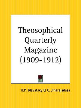 portada theosophical quarterly magazine 1909-1912