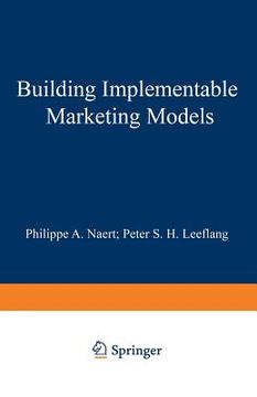 portada Building Implementable Marketing Models (in English)