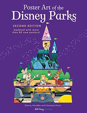 portada Poster art of the Disney Parks, Second Edition (Disney Editions Deluxe) (en Inglés)
