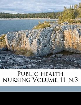 portada public health nursing volume 11 n.3 (en Inglés)