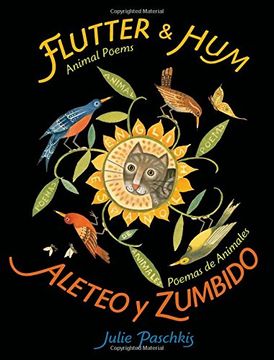 portada Flutter and Hum / Aleteo y Zumbido: Animal Poems / Poemas de Animales (en Inglés)