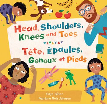 portada Head, Shoulders, Knees and Toes (Bilingual French & English) (in English)