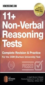 portada 11+ Non-Verbal Reasoning Tests: Complete Revision & Practice for the CEM (Durham University) Test (Revision Series)