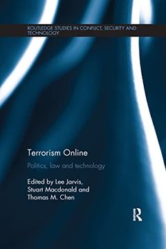 portada Terrorism Online (Routledge Studies in Conflict, Security and Technology) (en Inglés)