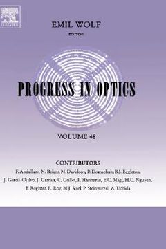 portada progress in optics (en Inglés)