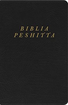 portada Biblia Peshitta, Negro Imitacion Piel: Revisada y Aumentada