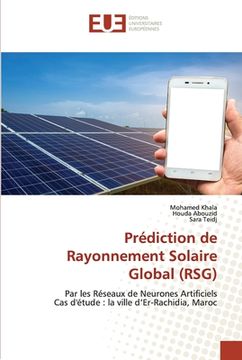 portada Prédiction de Rayonnement Solaire Global (RSG) (en Francés)