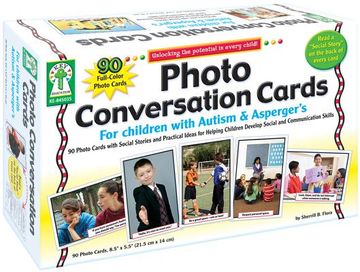 portada photo conversation cards for children with autism and aspergers board game