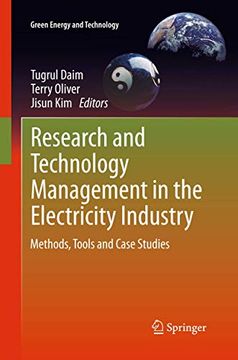 portada Research and Technology Management in the Electricity Industry: Methods, Tools and Case Studies (en Inglés)