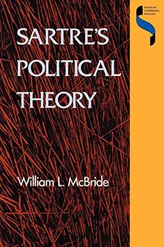 portada Sartre's Political Theory (Studies in Continental Thought) (en Inglés)