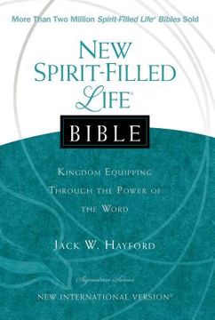 portada Niv, new Spirit-Filled Life Bible, Hardcover: Kingdom Equipping Through the Power of the Word (Signature) 