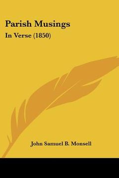 portada parish musings: in verse (1850) in verse (1850) (en Inglés)