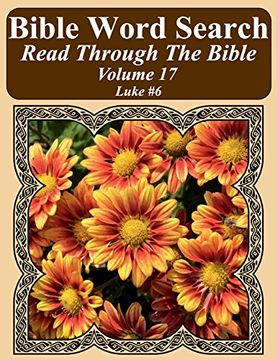 portada Bible Word Search Read Through the Bible Volume 17: Luke #6 Extra Large Print (en Inglés)