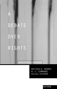 portada A Debate Over Rights: Philosophical Enquiries (en Inglés)
