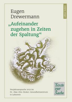 portada Aufeinander Zugehen in Zeiten der Spaltung (in German)