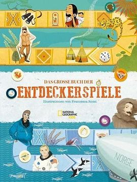 portada Das Große Buch der Entdeckerspiele: National Geographic Kids (en Alemán)