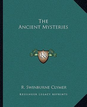 portada the ancient mysteries (en Inglés)