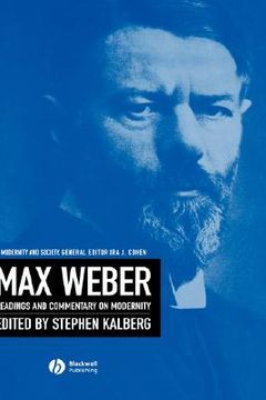 portada max weber: readings and commentary on modernity (en Inglés)