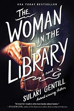 portada The Woman in the Library: A Novel (in English)