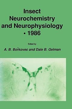 portada insect neurochemistry and neurophysiology . 1986 (en Inglés)