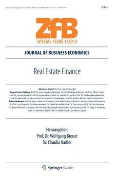 portada real estate finance