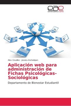portada Aplicación web Para Administración de Fichas Psicológicas-Sociológicas